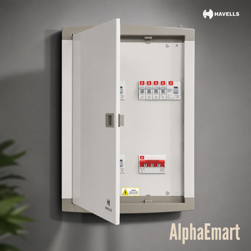 Havells 3 Phase MCB incoming 1 Phase Outgoing Distribution Board
