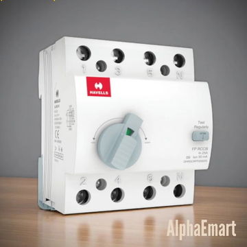 Residual Current Circuit Breaker (RCCB/ELCB) Four Pole
