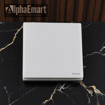 Belamy White Blank Plate