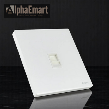 Belamy White Telephone Socket