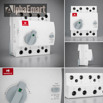 Residual Current Circuit Breaker (RCCB/ELCB) Four Pole | H-RCCB-ELCB-FP