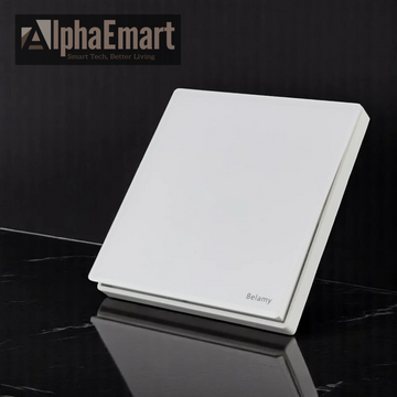 Belamy White 1 Gang 1 Way Switch