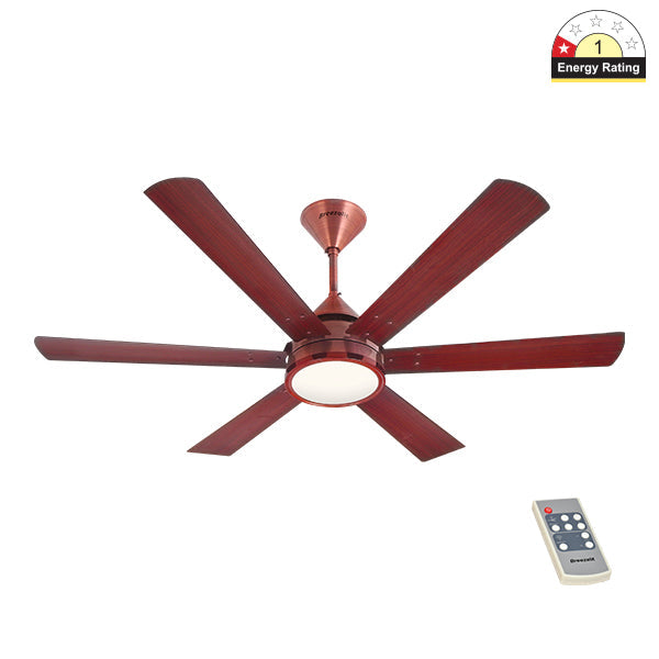 Breezalit Alina 6 Blades 48″ Ceiling Fan - Rosewood (BZ-117)