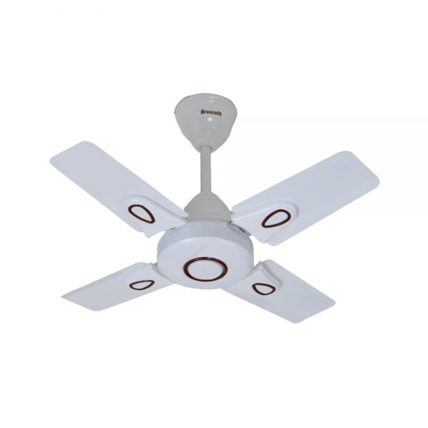 Breezalit Breeza 4 Blades 24″ Ceiling Fan - Pearl White (BZ-110)